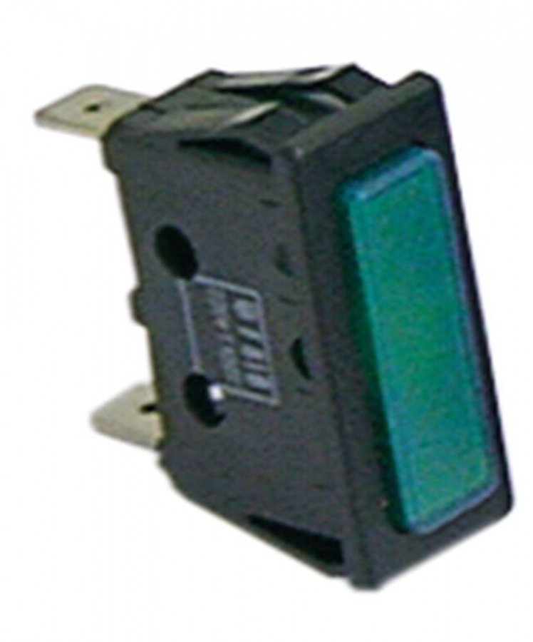 indicator lamp 30x11mm 230V green - Code 359160