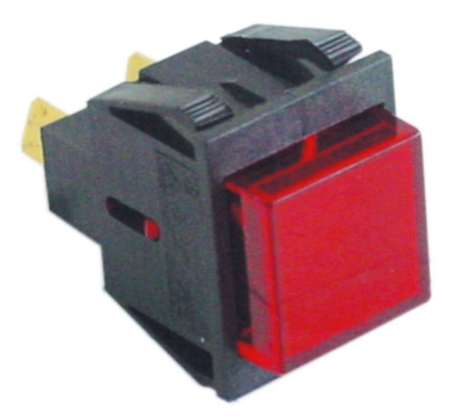 indicator lamp 230 V red mounting ø 27,2x22,2mm - Code 359209