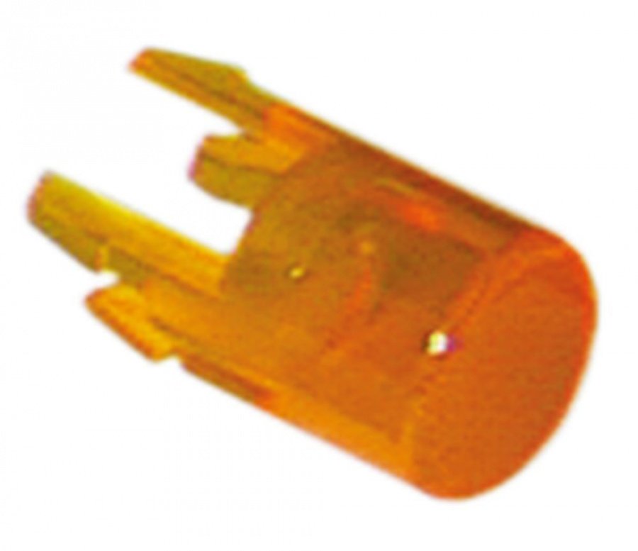 Capac lentila, ø 12,2 mm, galben - Cod 359246