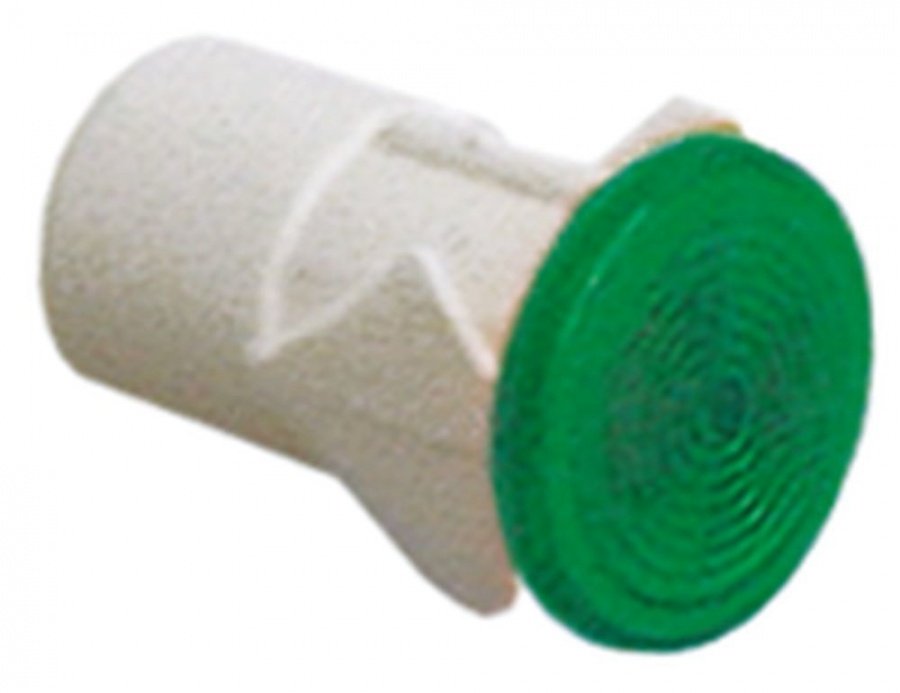 Suport lampa semnalizare - martor - ø 12 mm, verde - 359262