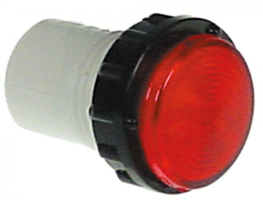 Suport lampa de semnalizare - martor ø 12 mm, rosu - 359276