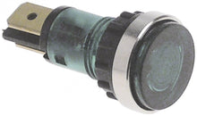 Lampa indicatoare 400 V, verde, montare ø 12 mm - 359291