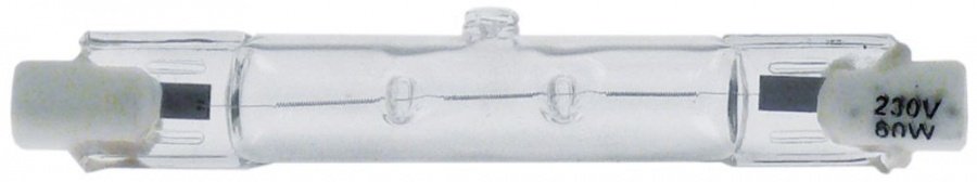 halogen lamp R7s 230 V 60 W L 78,3 mm - Code 359305