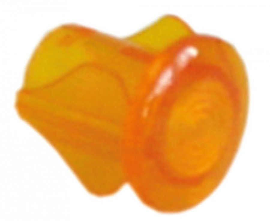 signal bulb socket ø10mm orange round - Code 359414