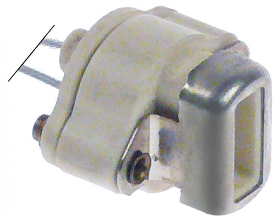 bulb socket G4 with 2-hole fixing mounting distance 16 mm cable length 350 mm - Code 359432