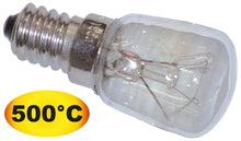 Bec cuptor pizza E14, 25W, 230V, t.max. 500°C, ø 26 mm, L 57 mm - 359448