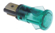 Lampa indicatoare ø 12 mm, culoare verde, rezistenta la temp. 120°C - 359494