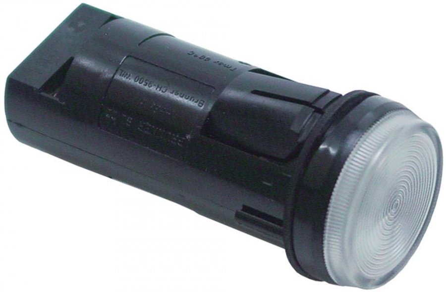 indicator light ø 22mm 400V clear connection screw temp.-resist. 60°C