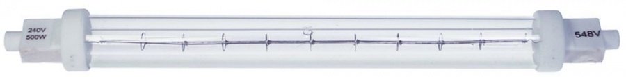 Lampa infrarosu R7s, 240 V, 500 W, lungime 218 mm - 359536
