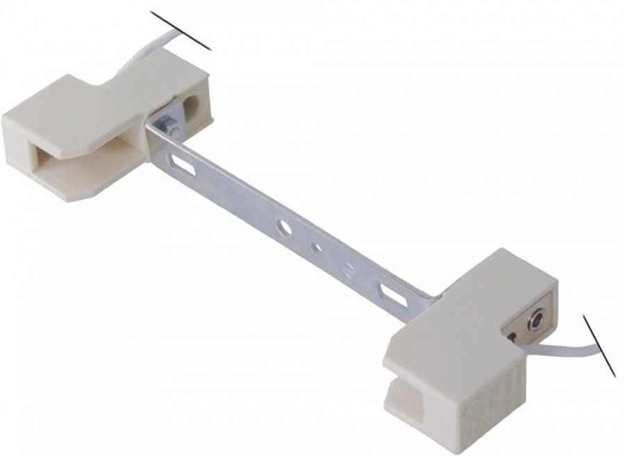 Soclu lampa R7s, 500 W, cablu 250 mm, pentru lampa L 117,6 mm, total L 140,5 mm - 359543