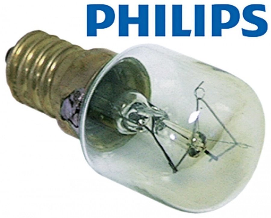 Lampa E14, 15 W, 230 V,  temperatura maxima 300°C - bec cuptor - 359610