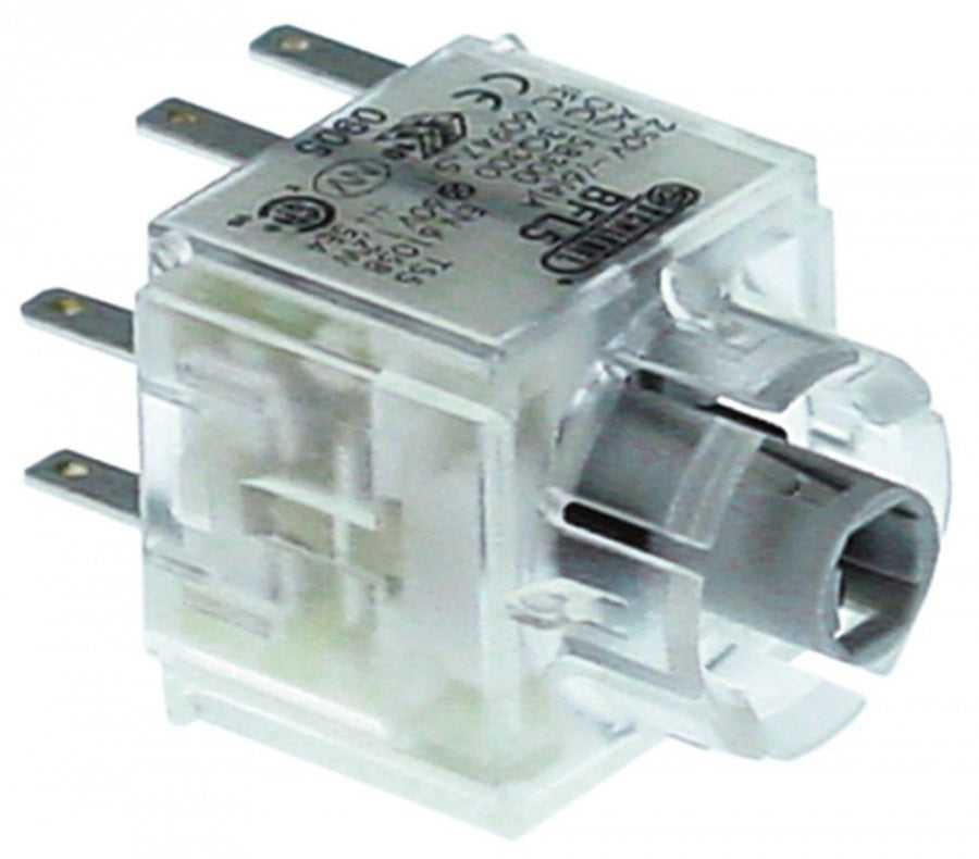 contact block latching 1NO/1NC connection male faston 2,8mm  T5.5K type BFL5