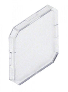 cap for momentary switch transparent/colourless octagonal L 28,4mm W 28,4mm