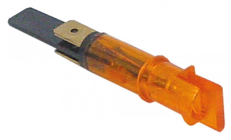 indicator lamp ø 9mm 230V yellow - Code 359809