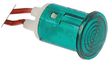 Lampa indicatoare ø 16 mm, 400 V, cablu L 200 mm, verde - 359828