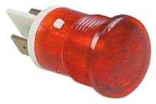 Lampa indicatoare rosie, montare ø 16 mm, cap ø 19 mm, 230V - 359831