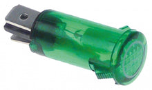 indicator light ø 12mm 230V green connection male faston 6,3mm Sinus
