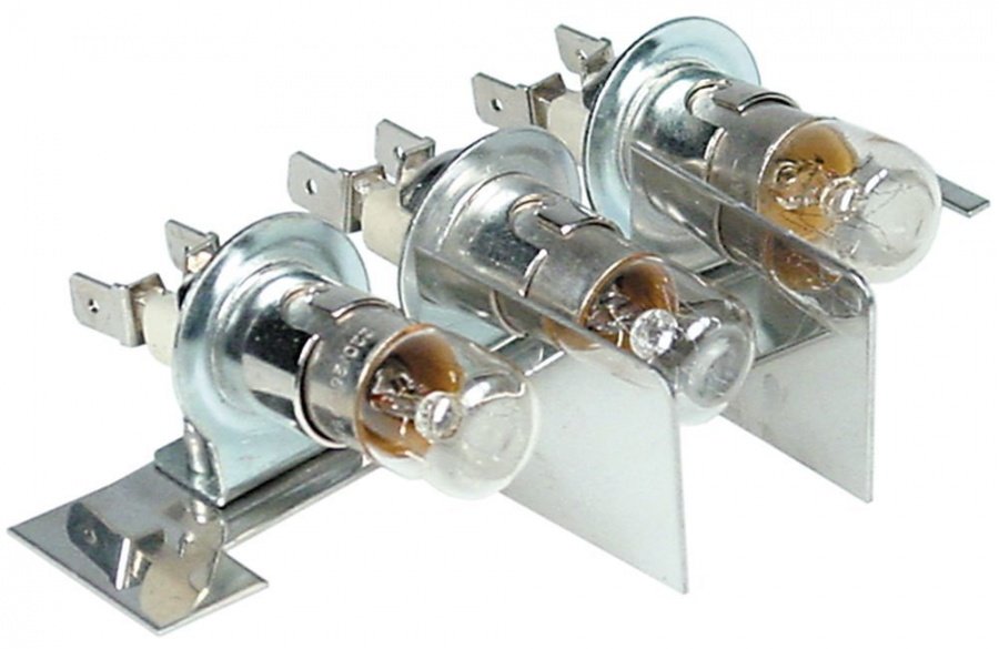 indicator light 15W 230V 3-fold Ba15d