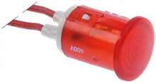 Lampa indicatoare ø 16 mm, 400 V, cablu L 200 mm, rosie - 359905