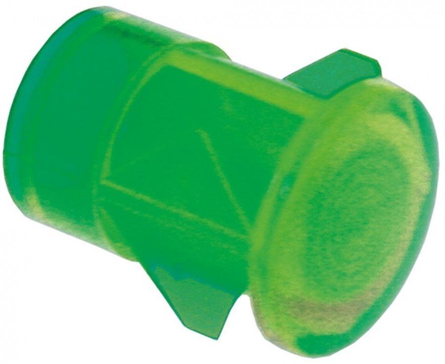 Capac verde pentru lampa semnalizare, montare ø 12 mm - 359971