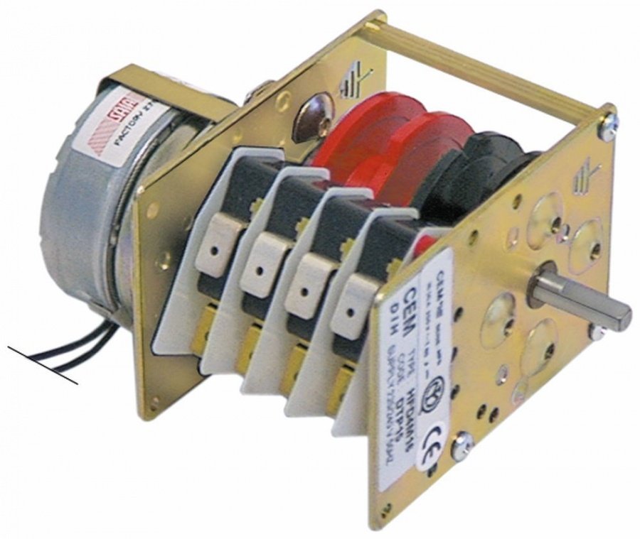 Timer, 4 camere, 270 secunde, ax ø 6x4,6 mm, ax 17 mm - Cod 360028