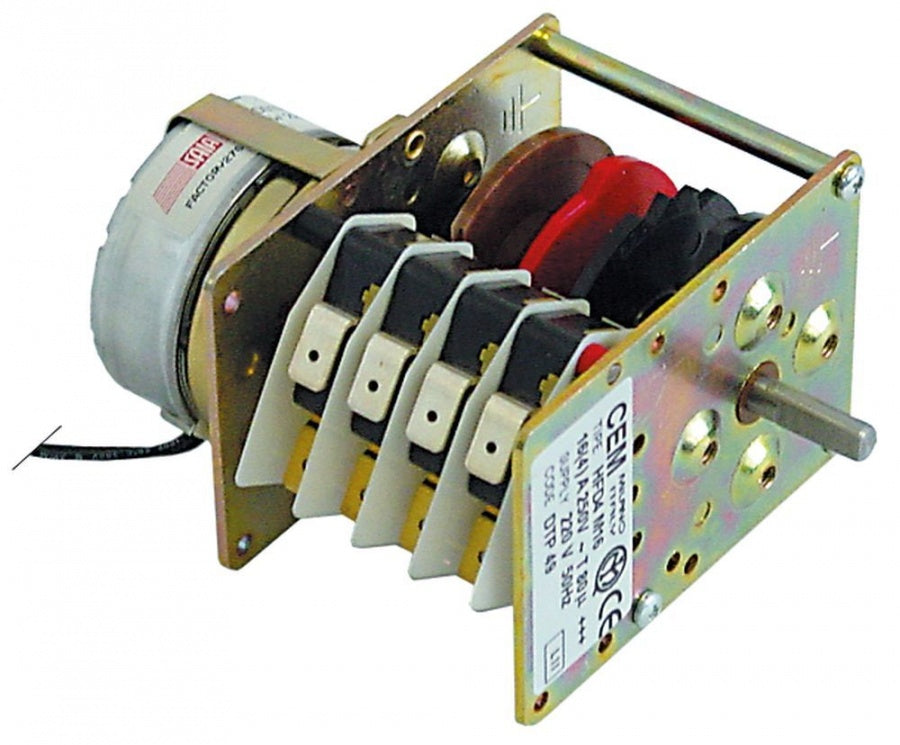 Timer, 4 camere, 180 secunde, ax ø 6x4,6 mm, ax 17 mm - cod 360089