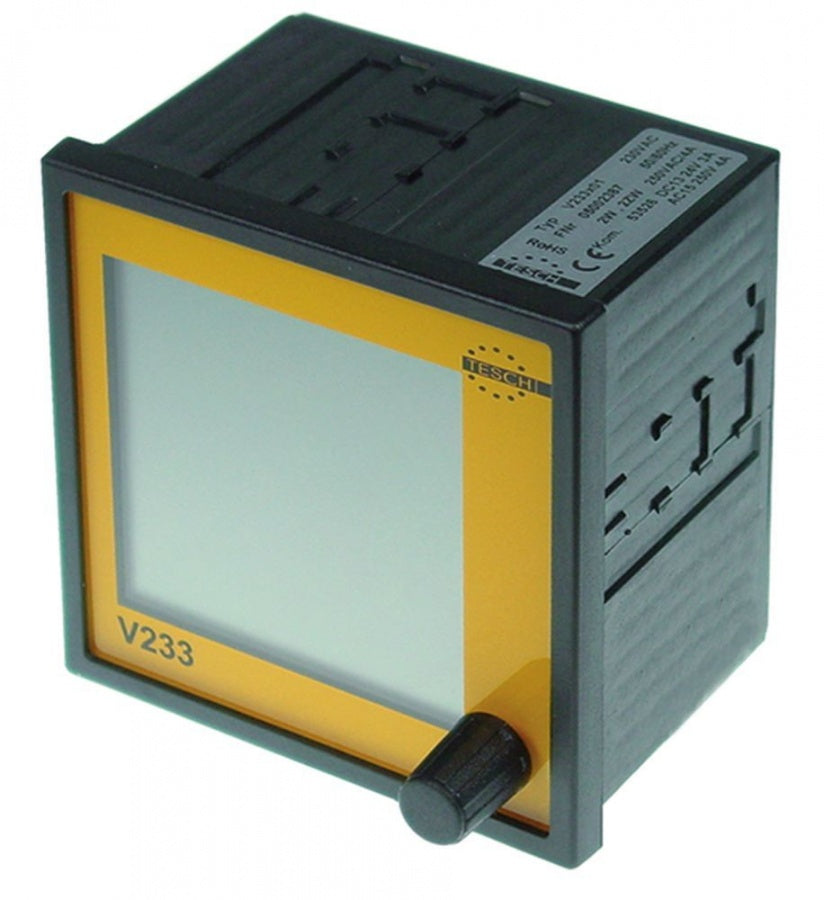 time relay TESCH V333x01 time domain 0s-60h 220-240VAC 4x4A 4CO