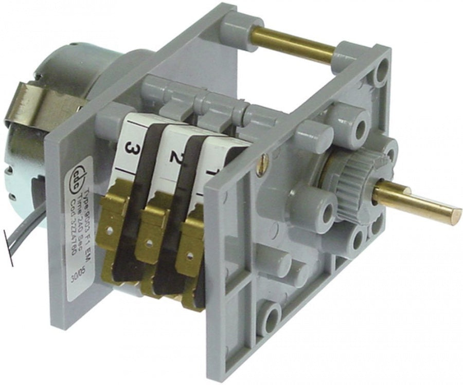 timer run-time 240s engines 1 chambers 3 230V shaft ø 6x4,6mm shaft length 20mm CDC