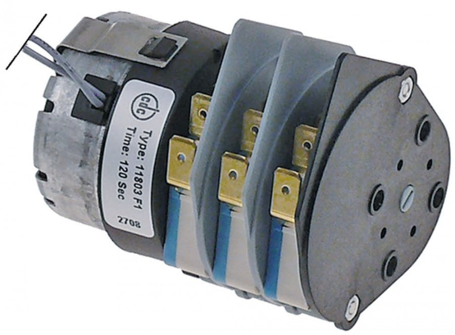 Timer CDC 11803F1, 120 secunde, 230 V, 1 motor M48R ATS CDC - 360411