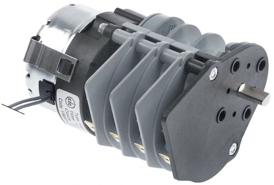 Timer CDC 11804, cu 1 motor, 4 camere, 120 s, 230 V, ax ø 6x4,6 mm - 360412