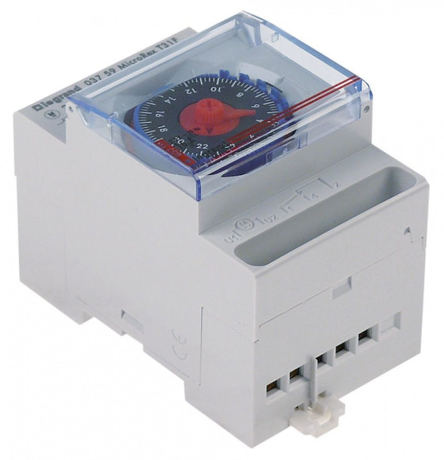 switch clock type MICROREX QT31F defrosting interval 1-48 in 24h
