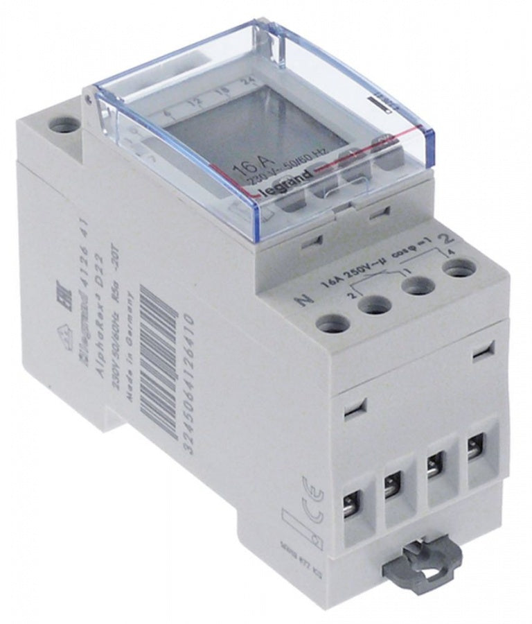 digital switch clock type ALPHAREX D22 defrosting interval 1-28 in 24h
