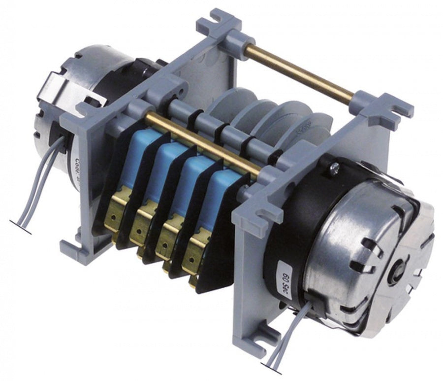 timer run-time 60s operation time 4min engines 2 chambers 4 CDC 230V AC manuf. no. 46104700