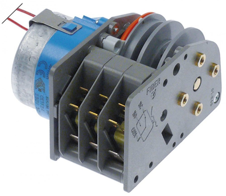 Timer FIBER P25, 4 min, 1 motoras, 3 camere, 230 V, P255J03H6Y3 - 360548