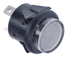 Lampa indicatoare ø 25 mm, 230 V, alba, conectori 6.3 mm, temp.-resist. 85°C - 360551