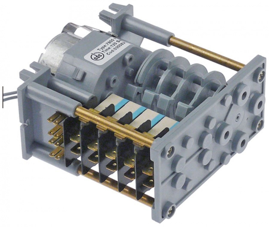 timer CDC 7805F, engines 1, chambers 5, operation time 120s, 230 V, manuf. no. 7805F1