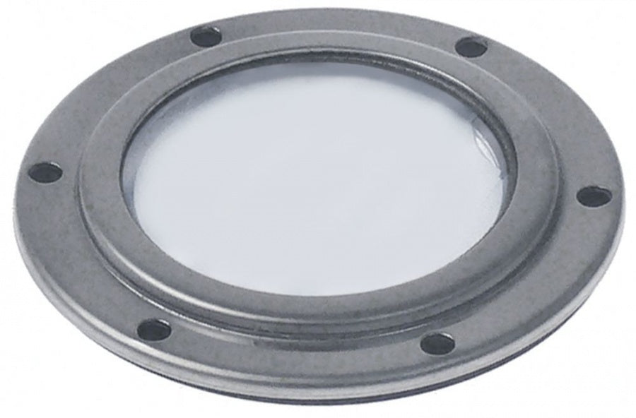 lamp glass with rubber gasket mounting ø 85 mm