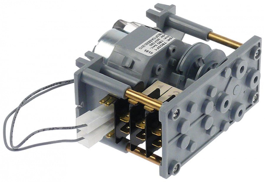 timer CDC 7803F1, engines 1, chambers 3, operation time 180 sec, 230 V