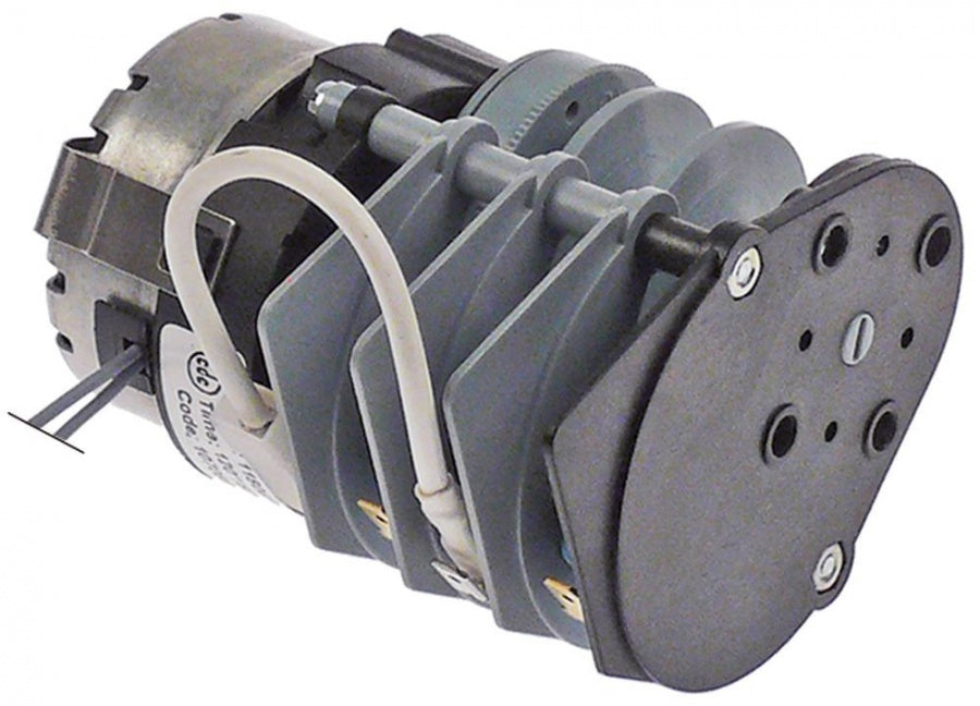 timer/programator CDC 11803 motoare 1 camere 4 timp de funcționare 120s 115V ax ømm lungime axmm