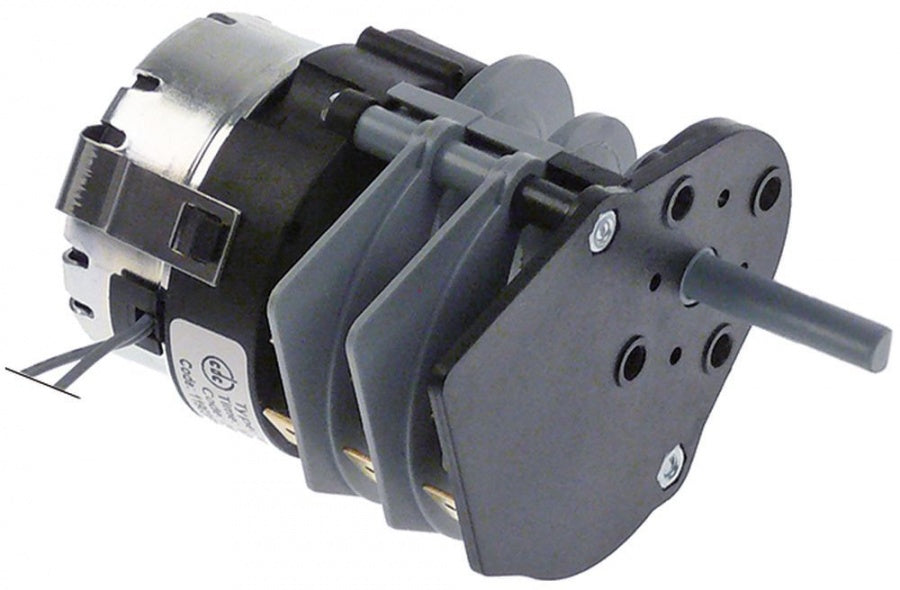 Timer - programator CDC 11903F1, cu 1 motor, 3 camere, timp de funcționare 240s, 230 V, ax ø 6x4,6 mm - 360691