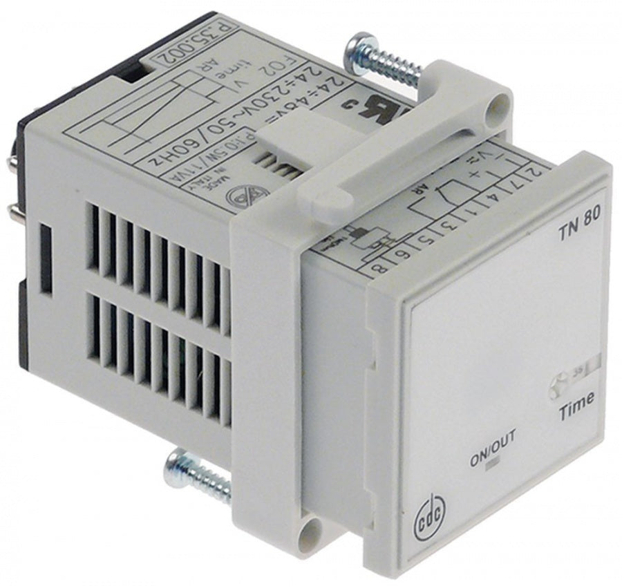 releu de timp CDC Sc.741 interval de timp 3s-60min 48-230V dimensiuni de montaj 35x35mm