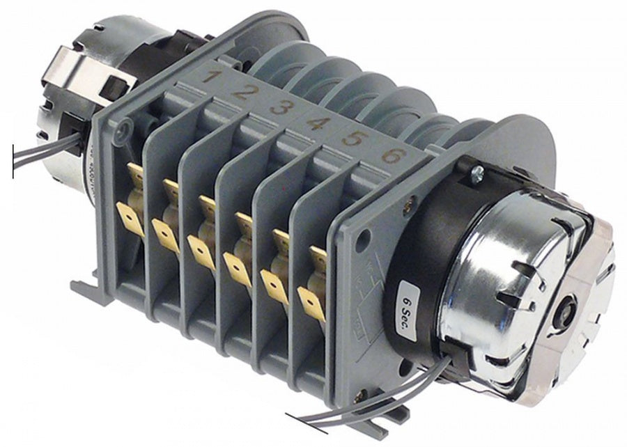 timer/programator CDC 4906DV motoare 2 camere 6 timp de funcționare 6s / 2min 230V 50Hz ax ømm