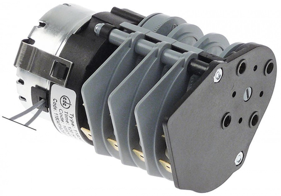timer/programator CDC 11804F1 motoare 1 camere 4 timp de funcționare 120s 230V 50Hz ax ømm