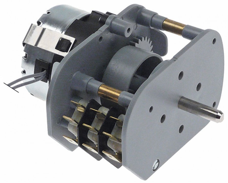 Timer CDC 14003F3, 120 min, 1 motor, 3 camere, ax ø 6x4.6 mm L 22 mm - 360709