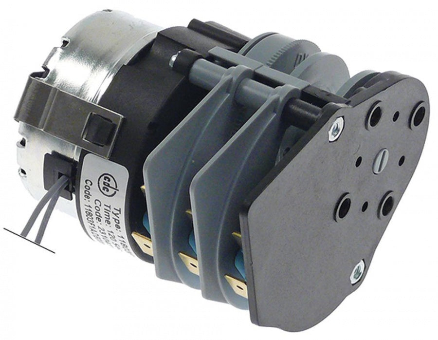 timer/programator CDC 11803F1 motoare 1 camere 3 timp de funcționare 120s 230V ax ømm lungime axmm