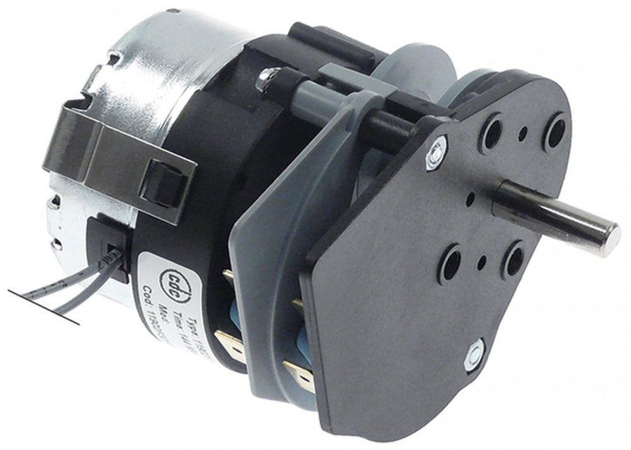 timer/programator CDC 11902F3 motoare 1 camere 2 timp de funcționare 144min 230V ax ø 6x4,6mm