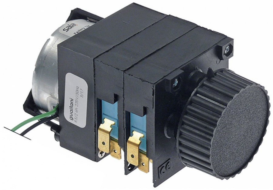 timer/programator Guaitani motoare 1 camere 2 timp de funcționare 6h 220V 50Hz ax ø 6x5mm