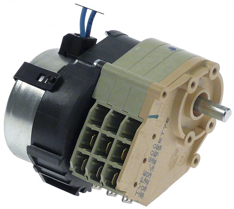timer/programator CROUZET 600 motoare 1 camere 3 timp de funcționare 20min 230V ax ø 6x4,6mm