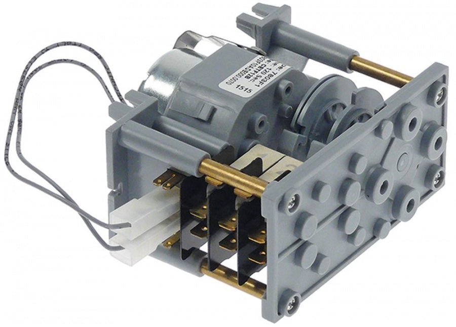 timer/programator CDC 7803 motoare 1 camere 3 timp de funcționare 120s 230V ax ømm lungime axmm