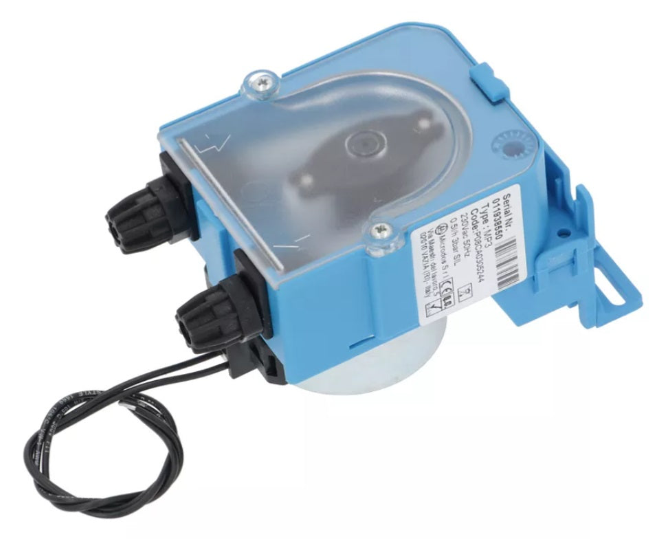 Pompa dozatoare Microdos tip MP3, 0,5 l/h, agent de clatire, 230V, P08CA0305244, P08CA0305200